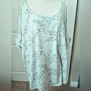 Wonderly pale green top 4x